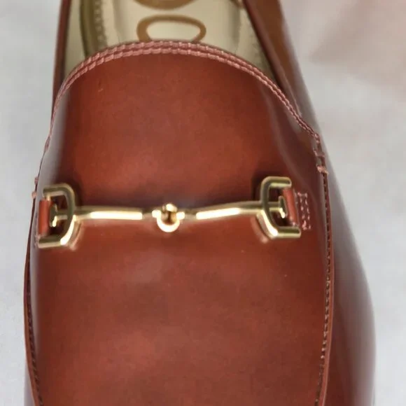 Sam Edelman Women's Loraine Brandy Boxlea Loafers Flats Size 10 - Picture 5 of 6